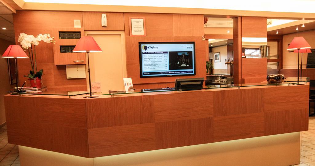 Brit Hotel L'Eclipse Nancy Heillecourt Bagian luar foto