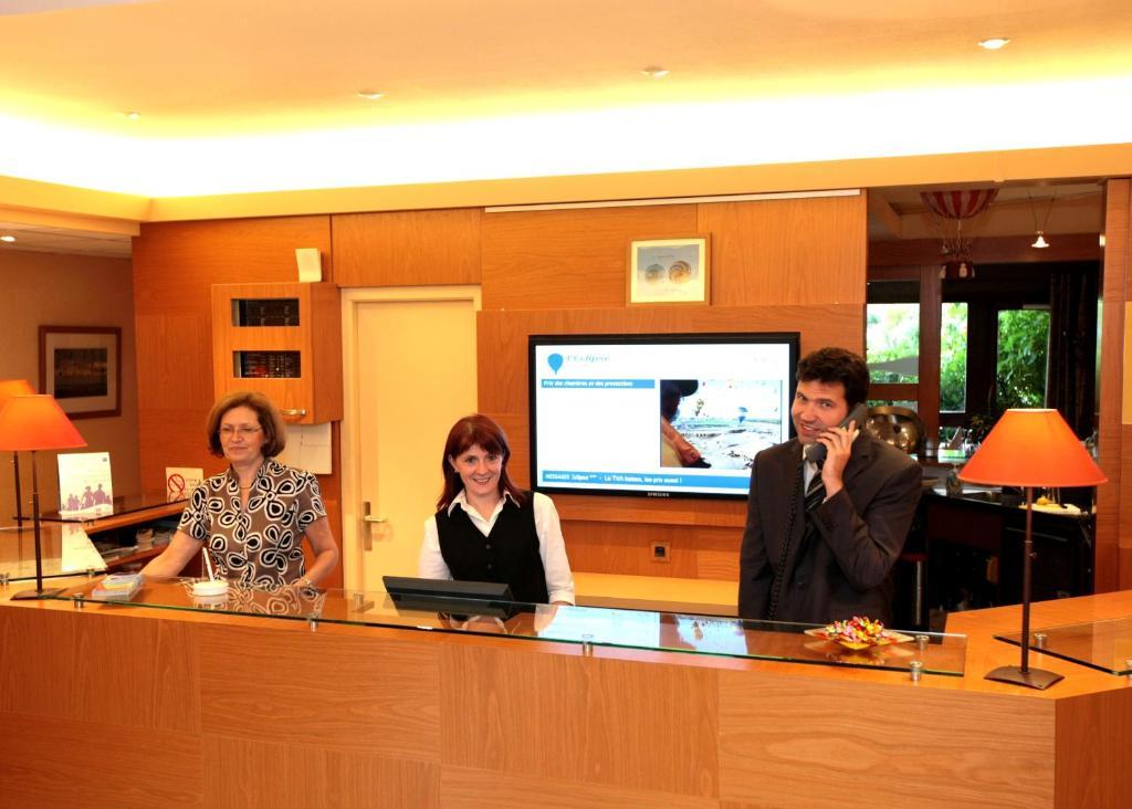 Brit Hotel L'Eclipse Nancy Heillecourt Bagian luar foto